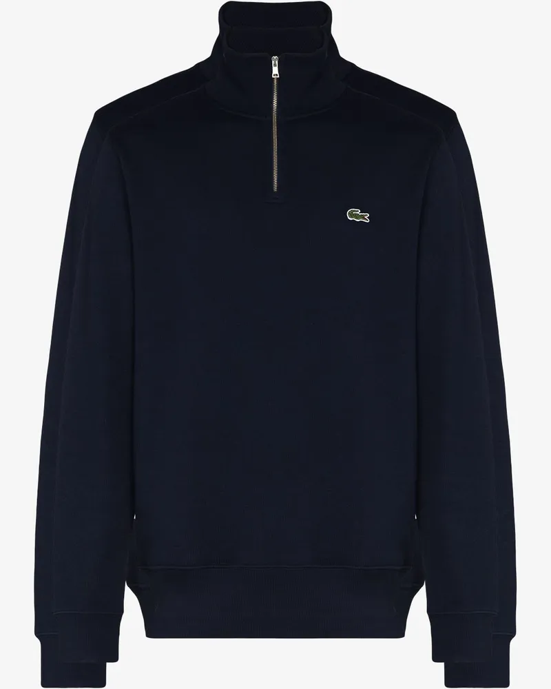 Lacoste Sweatshirt mit Stehkragen - Blau Blau