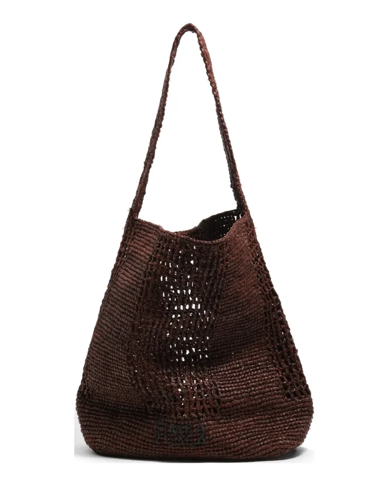 BIMBA Y LOLA Große Schultertasche - Braun Braun