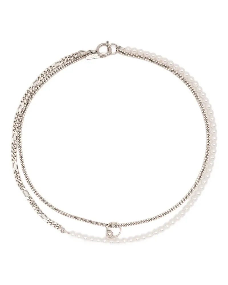 Justine Clenquet Willy Halskette - Silber Silber