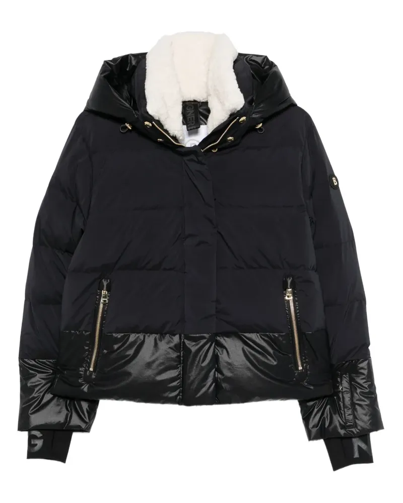 Bogner Maja-D hooded zip jacket - Schwarz Schwarz