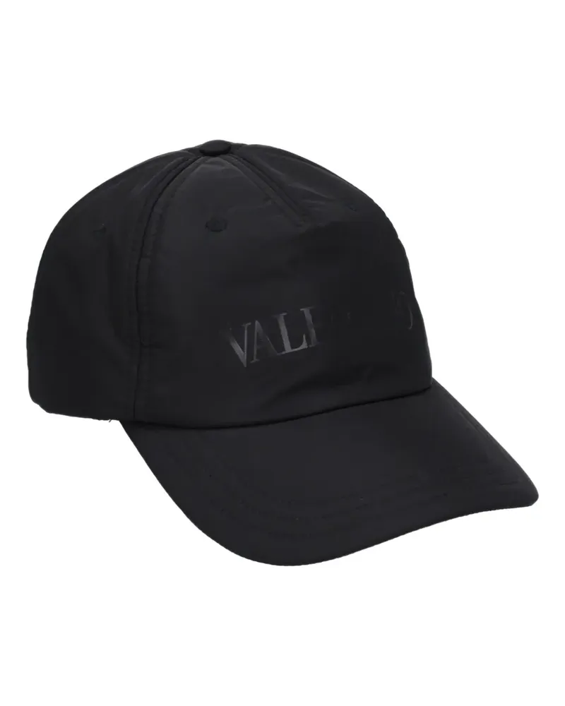 Valentino Garavani logo-print baseball cap - Schwarz Schwarz