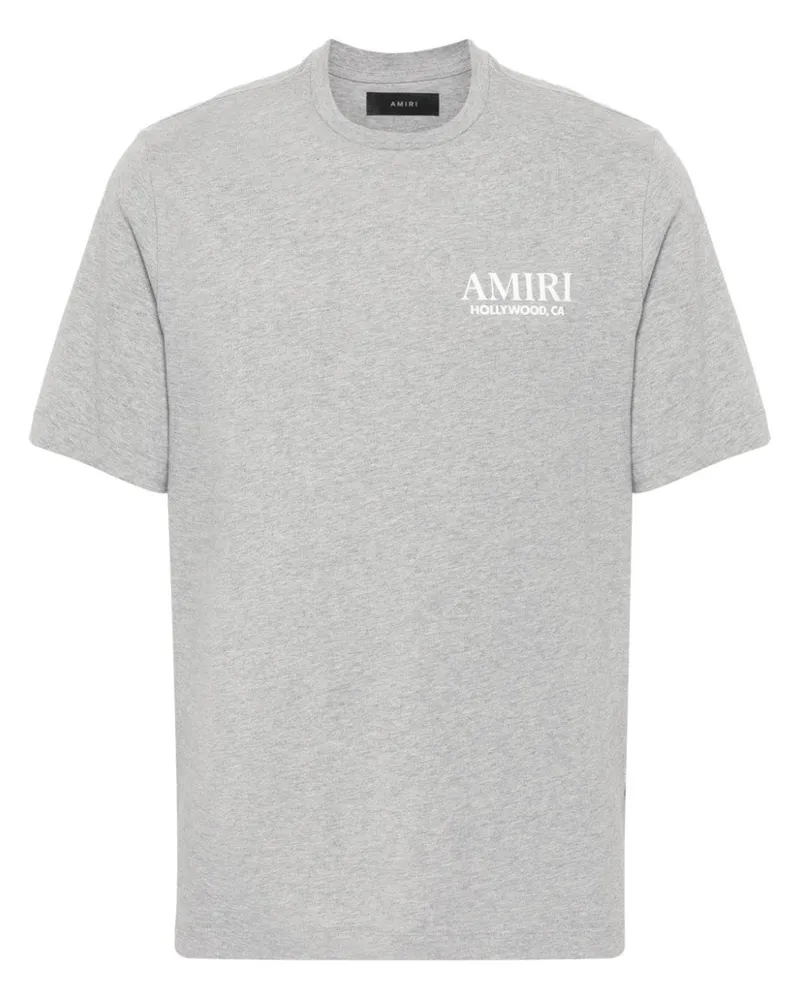 Amiri Bones Stacked T-Shirt - Grau Grau