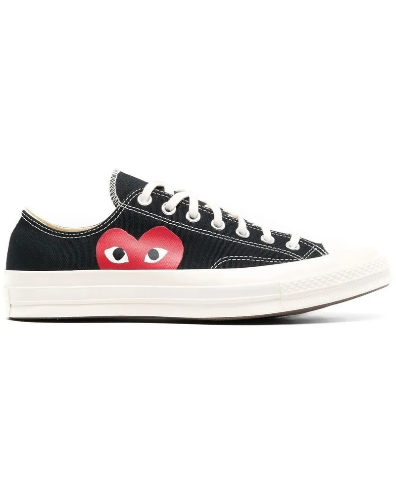 Comme des Garçons x PLAY Converse Chuck Taylor All Star 70 Low Sneakers - Schwarz Schwarz