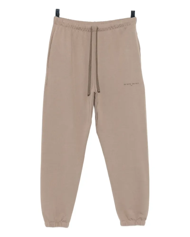 IH NOM UH NIT Jogginghose mit Logo-Print - Braun Braun