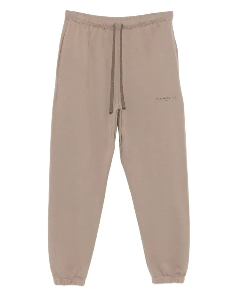 IH NOM UH NIT Jogginghose mit Logo-Print - Braun Braun
