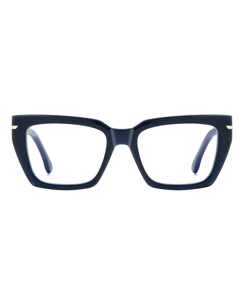 Victoria Beckham square-frame glasses - Blau Blau