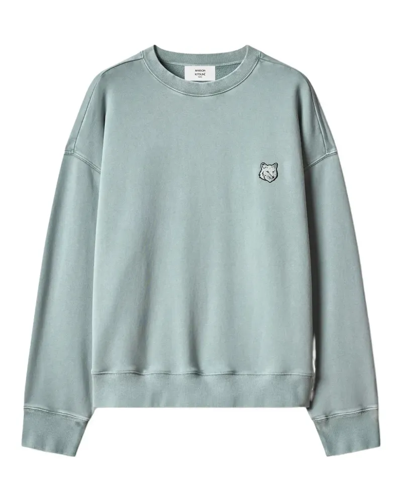 Kitsuné Ausgeblichener Pullover - Blau Blau