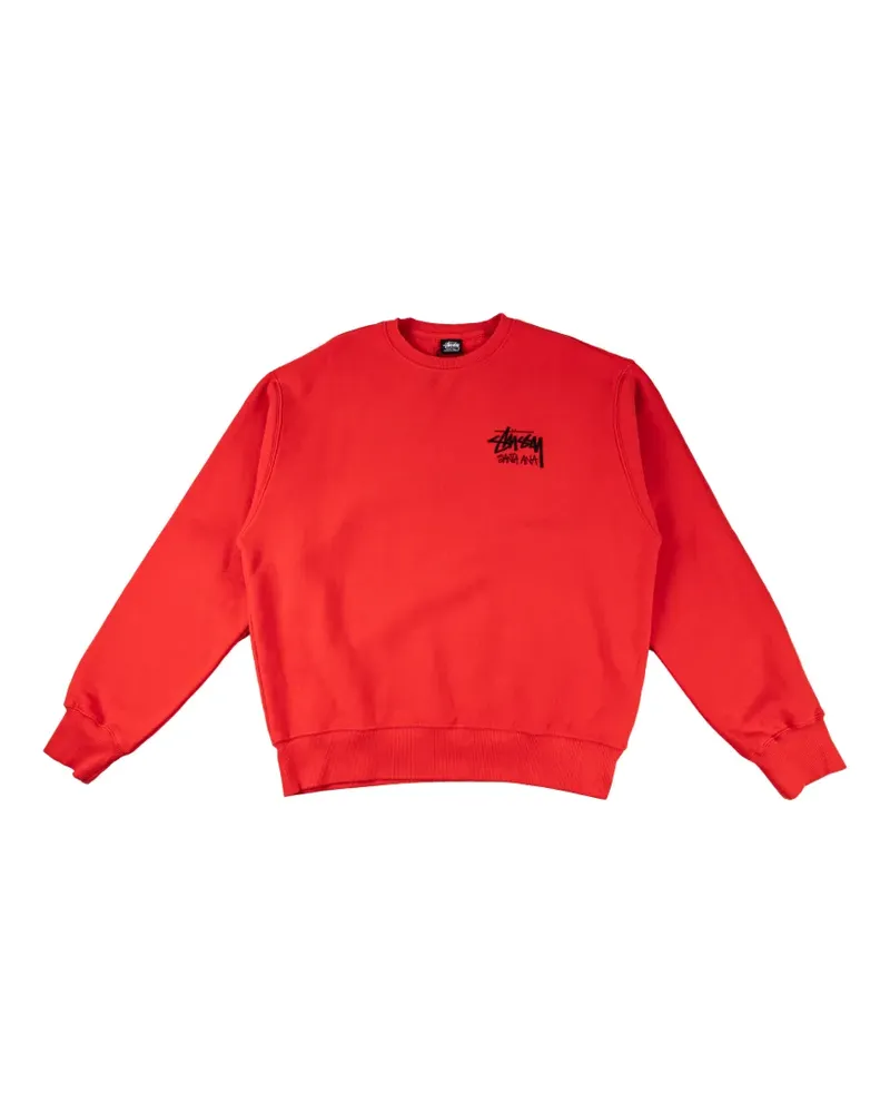 Stüssy Santa Ana Pullover - Rot Rot