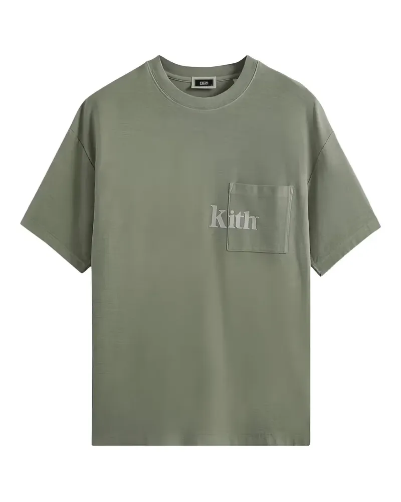 KITH Quinn logo-print T-shirt - Grün Grün