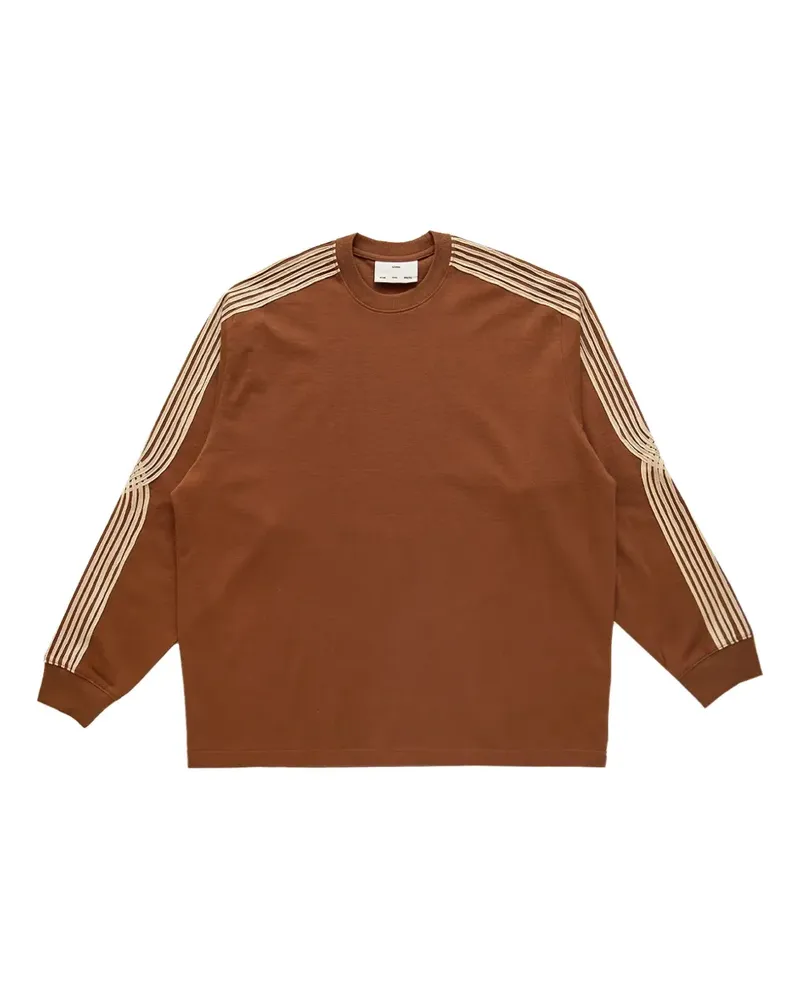 Song For The Mute Sweatshirt mit Applikation - Braun Braun
