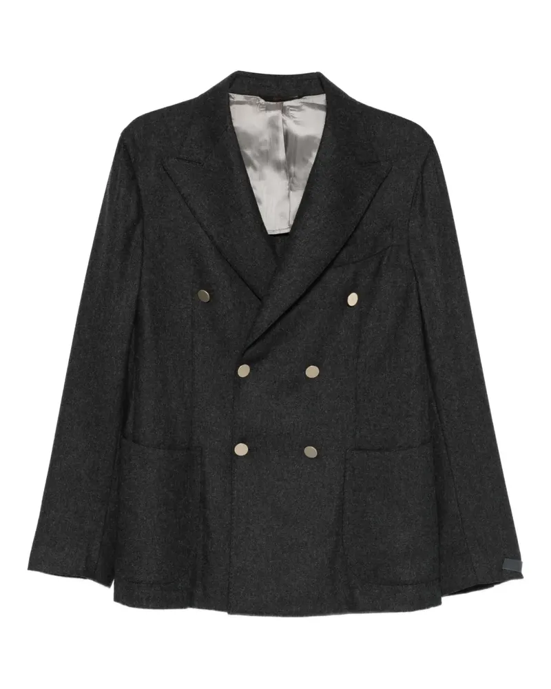 Briglia 1949 Taurasi double-breasted blazer - Schwarz Schwarz