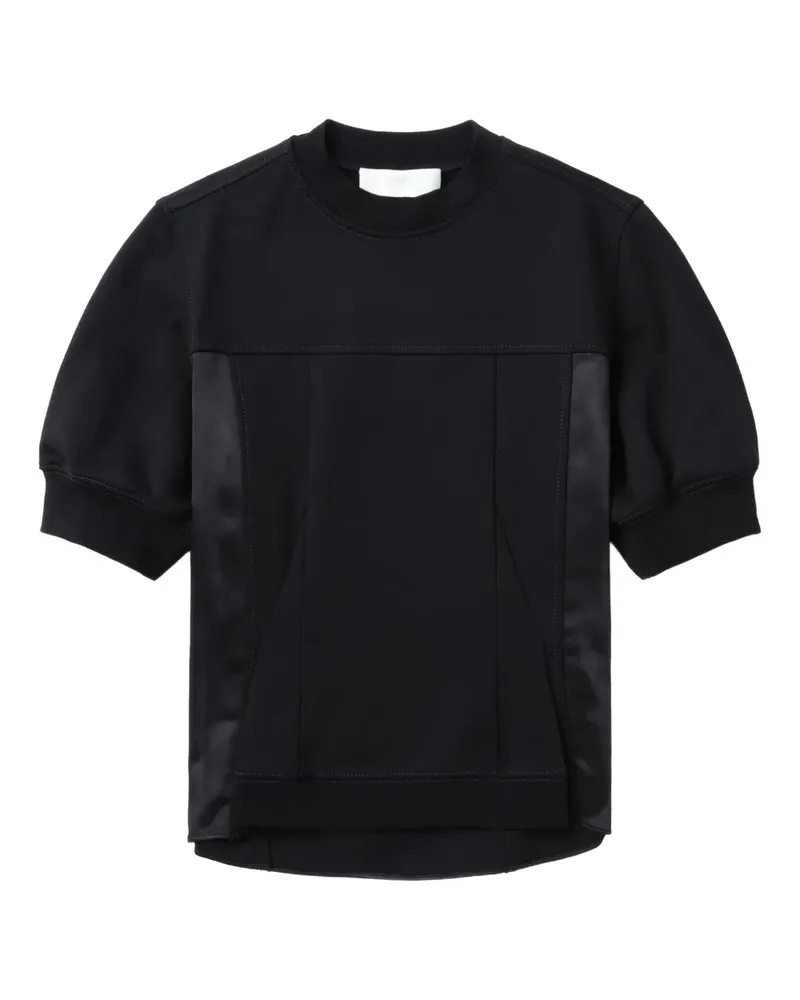 3.1 phillip lim Oberteil mit Kontrasteinsätzen - Blau Blau