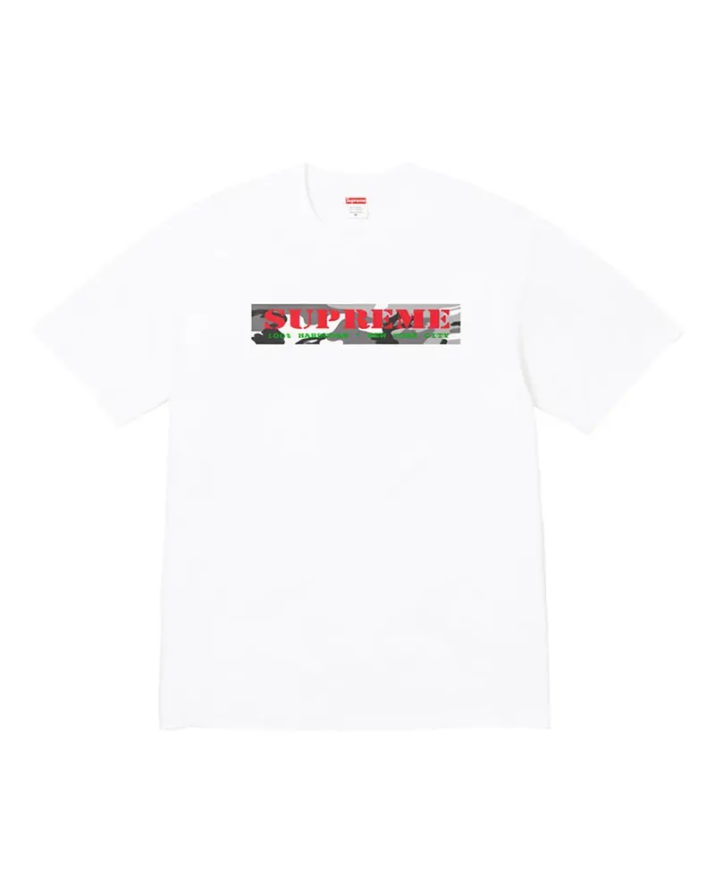 Supreme Being Hardcore Tee "SS 25 - white" - Weiß Weiß