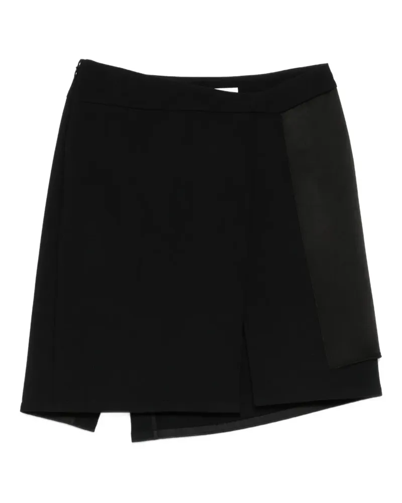 Victoria Beckham Asymmetrischer Rock - Schwarz Schwarz