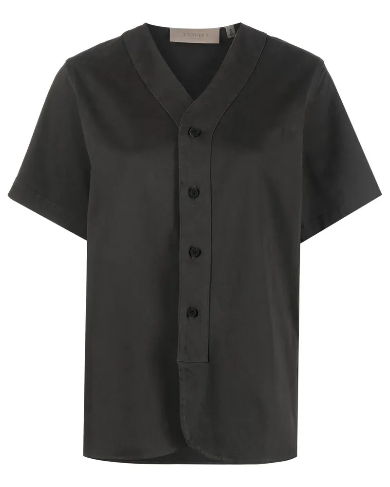 Fear of God Langarmshirt mit rundem Ausschnitt - Schwarz Schwarz