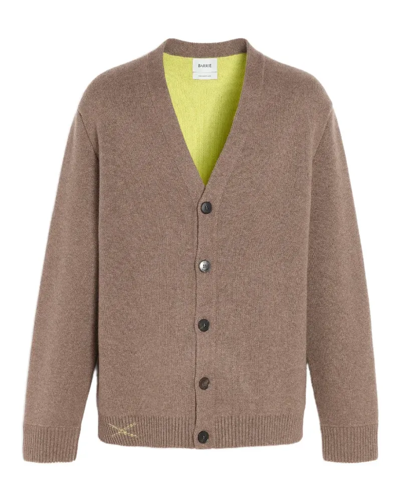 Barrie Cardigan aus Kaschmir - Braun Braun