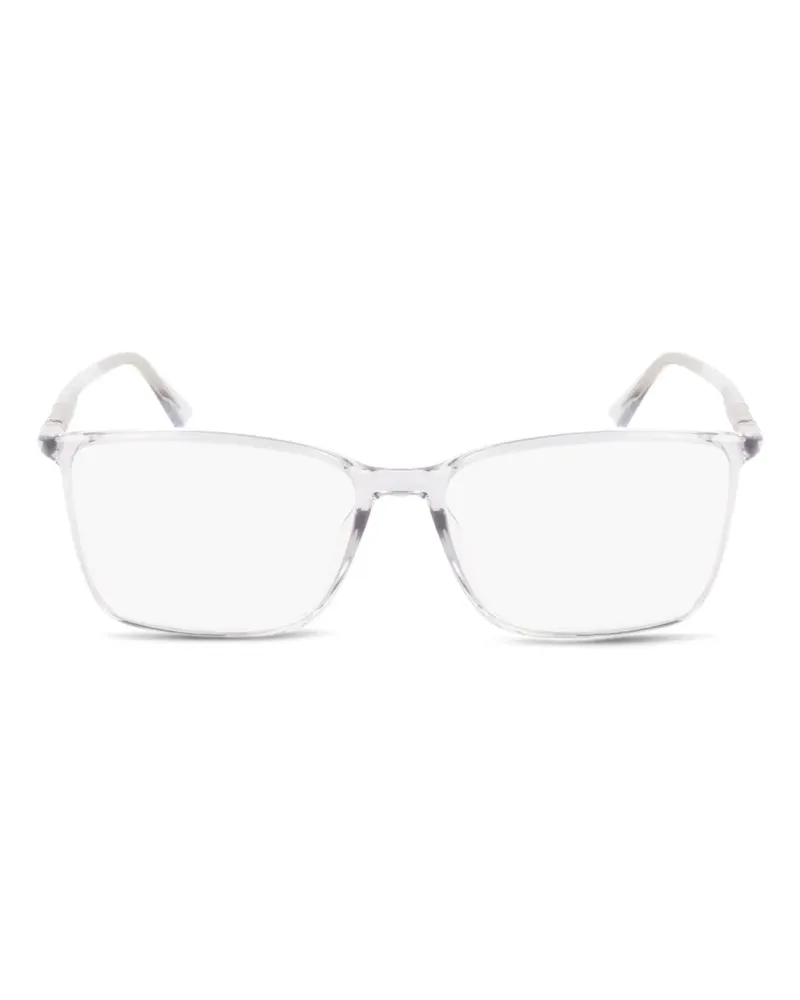 Calvin Klein Brille mit eckigem Gestell - Weiß Weiß