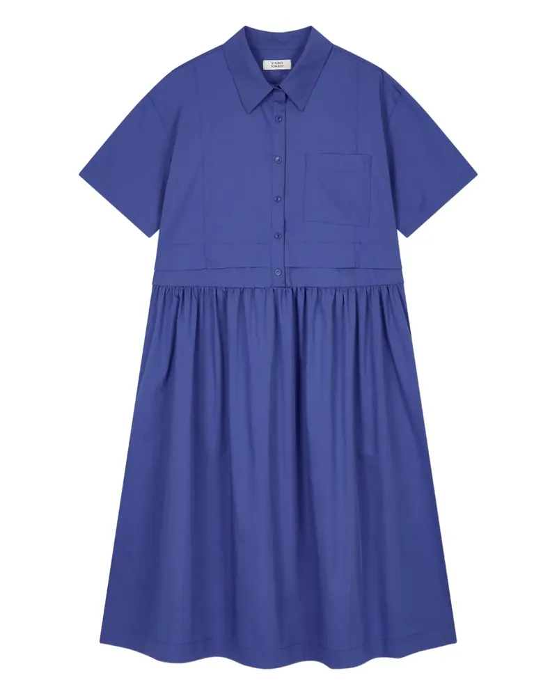 STUDIO TOMBOY Kleid mit Taschen - Blau Blau