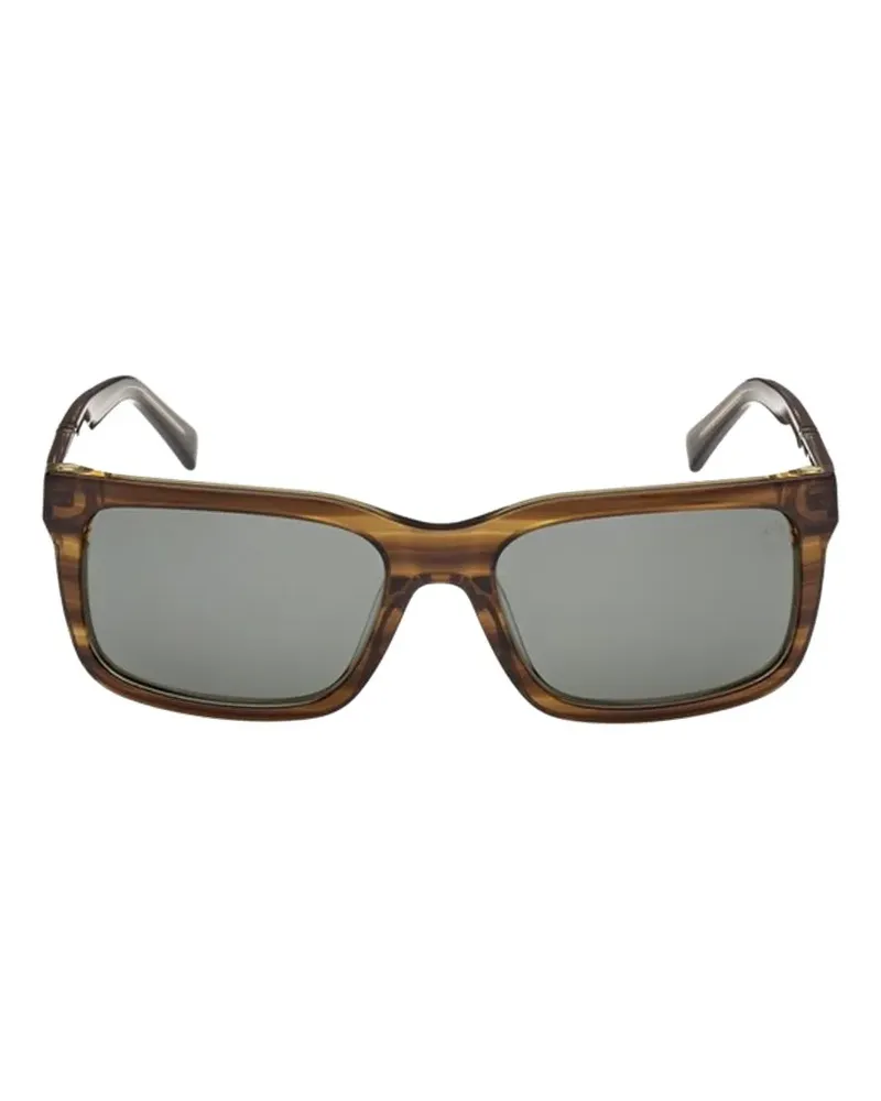 Timberland rectangle-frame sunglasses - Braun Braun