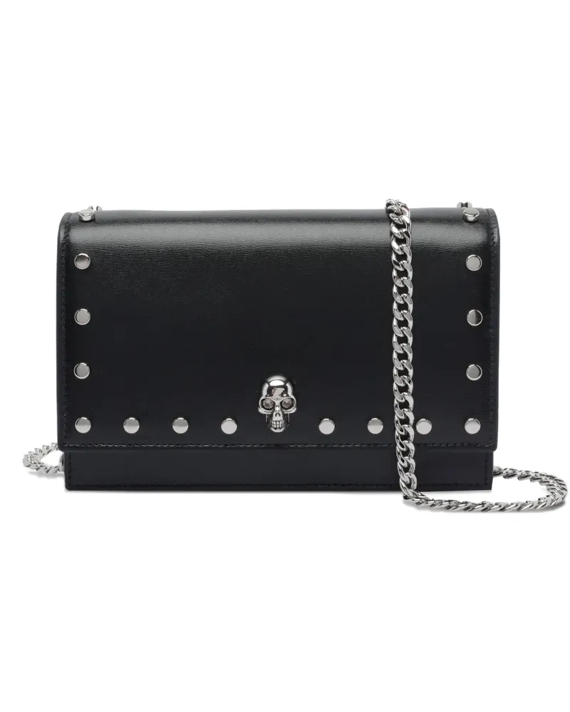 Alexander McQueen Kleine Skull Schultertasche - Schwarz Schwarz