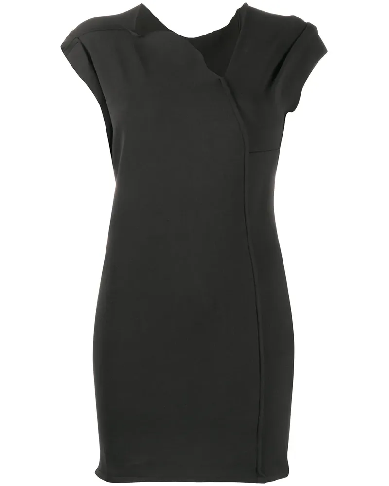 Rick Owens Asymmetrisches Kleid - Schwarz Schwarz
