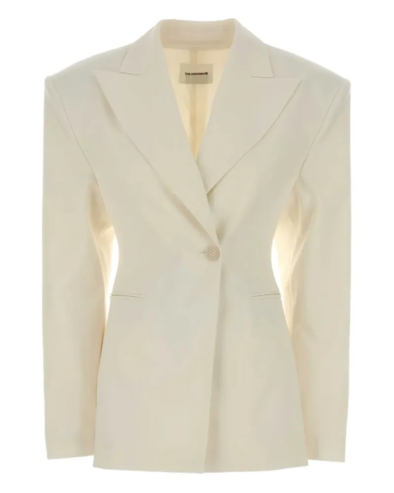 ANDAMANE Blazer mit Schulterpolstern - Nude Nude