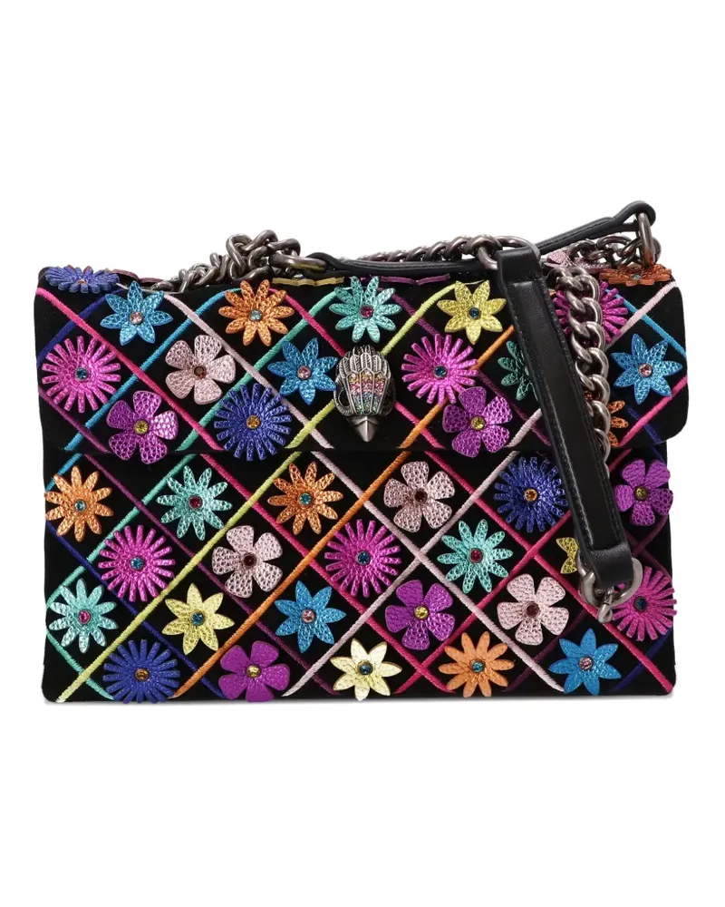 Kurt Geiger Clutch mit Stickerei - Schwarz Schwarz