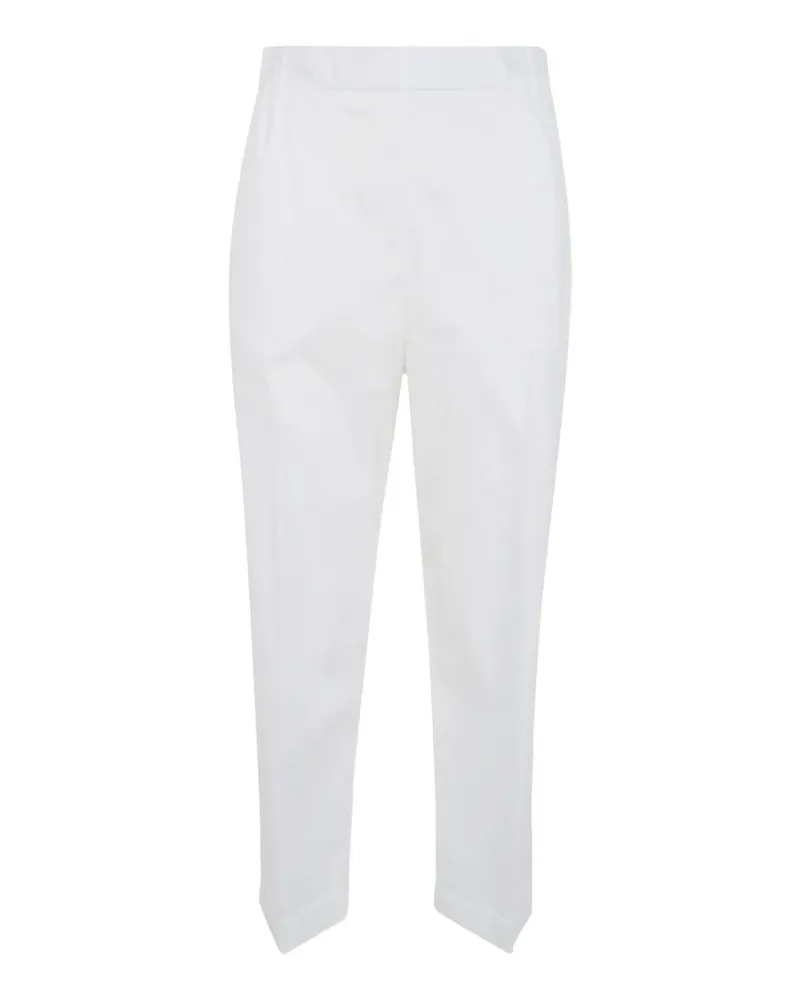 Liviana Conti Tapered-Hose mit Stretchbund - Weiß Weiß
