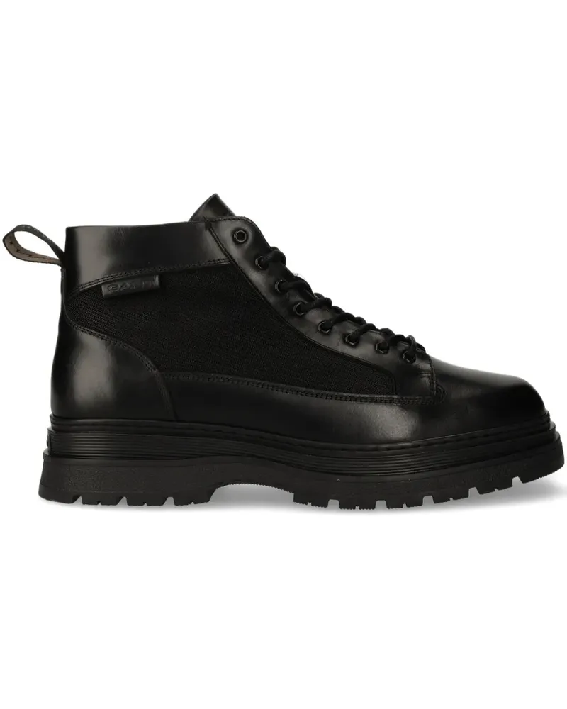 Gant Pánské Rockdor Stiefel - Schwarz Schwarz