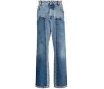 Gerade Jeans im Hybrid-Design