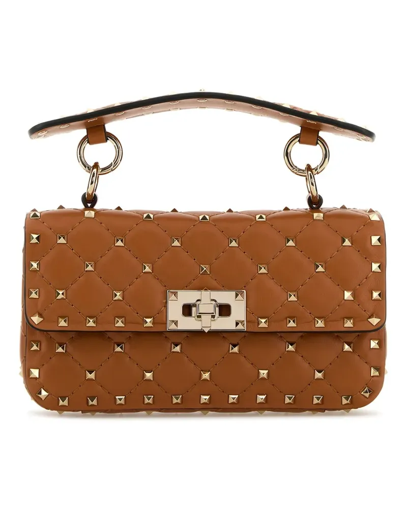 Valentino Garavani Rockstud Spike Handtasche - Braun Braun