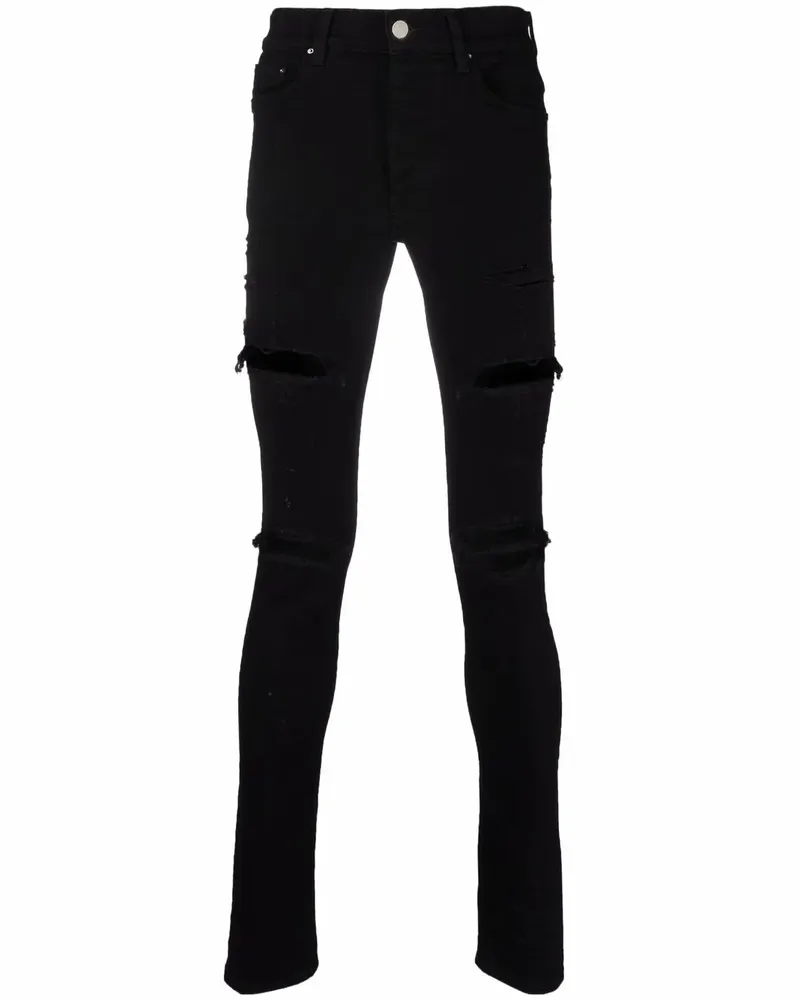 Amiri Skinny-Jeans im Distressed-Look - Schwarz Schwarz