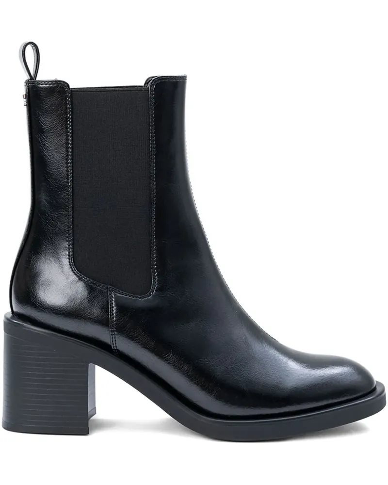 HUGO BOSS block-heel chelsea boots - Schwarz Schwarz