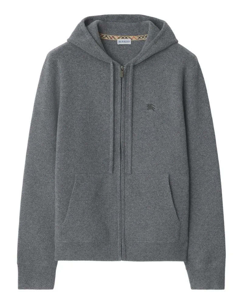 Burberry Hoodie aus Kaschmir - Grau Grau
