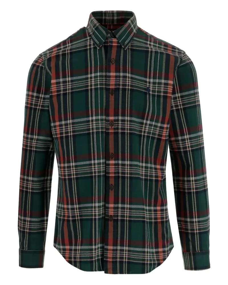 Ralph Lauren Kariertes Button-down-Hemd - Grün Grün