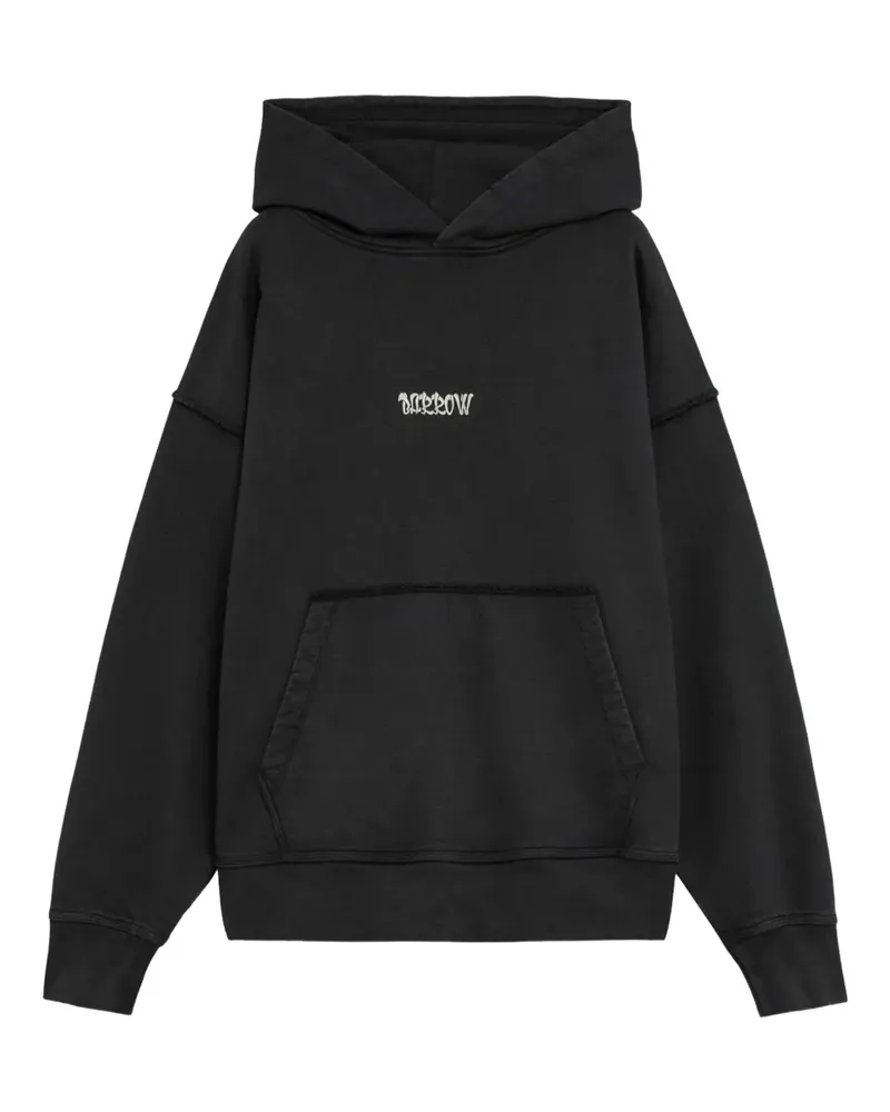 BARROW graphic hoodie - Grau Grau