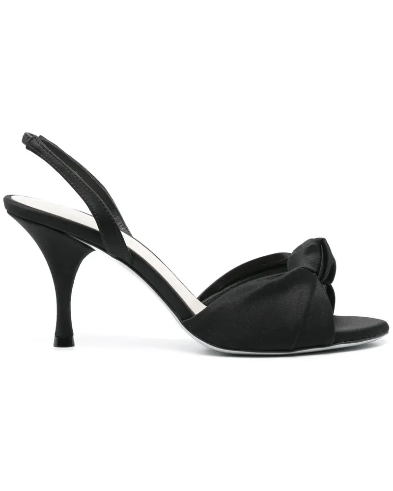 FESTA Milano Pumps mit Knoten 80mm - Schwarz Schwarz