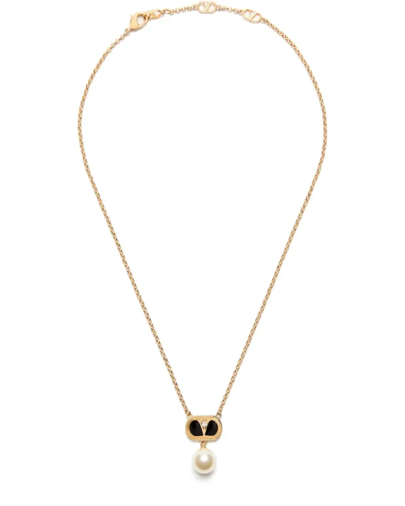 Valentino Garavani Ovalette Halskette - Gold Gold