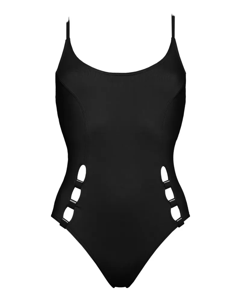 Eres Endless Badeanzug mit Cut-Out - Schwarz Schwarz