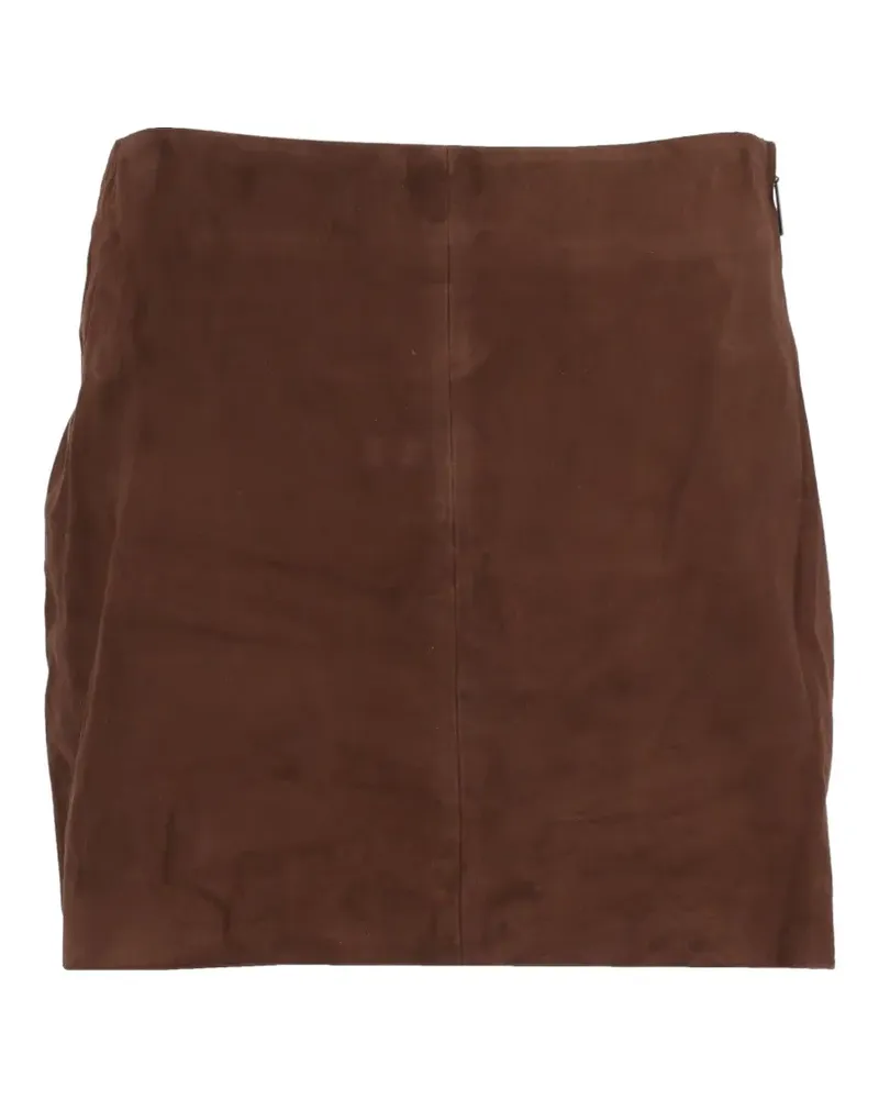 Arma Melody suede mini skirt - Braun Braun