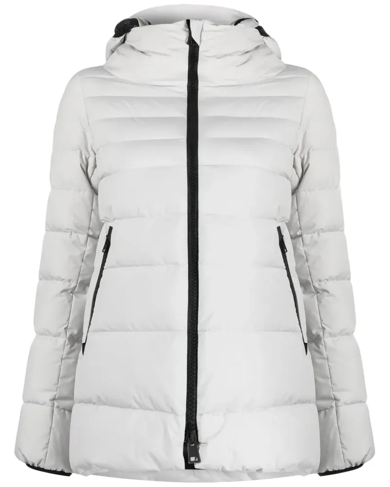 Herno Gefütterte Jacke mit Stehkragen - Grau Grau