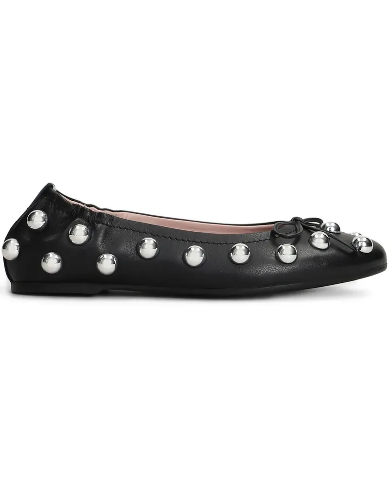 Pedro Miralles Santillana Ballerinas - Schwarz Schwarz