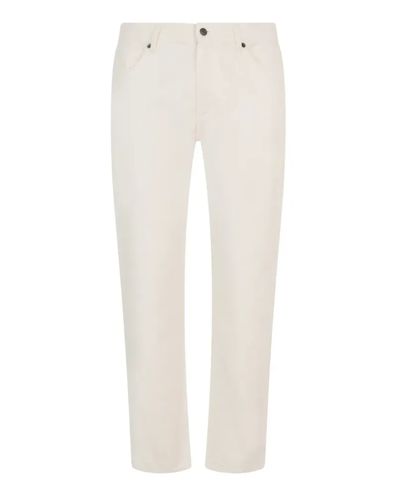 Moschino belt-loop straight-leg jeans - Nude Nude