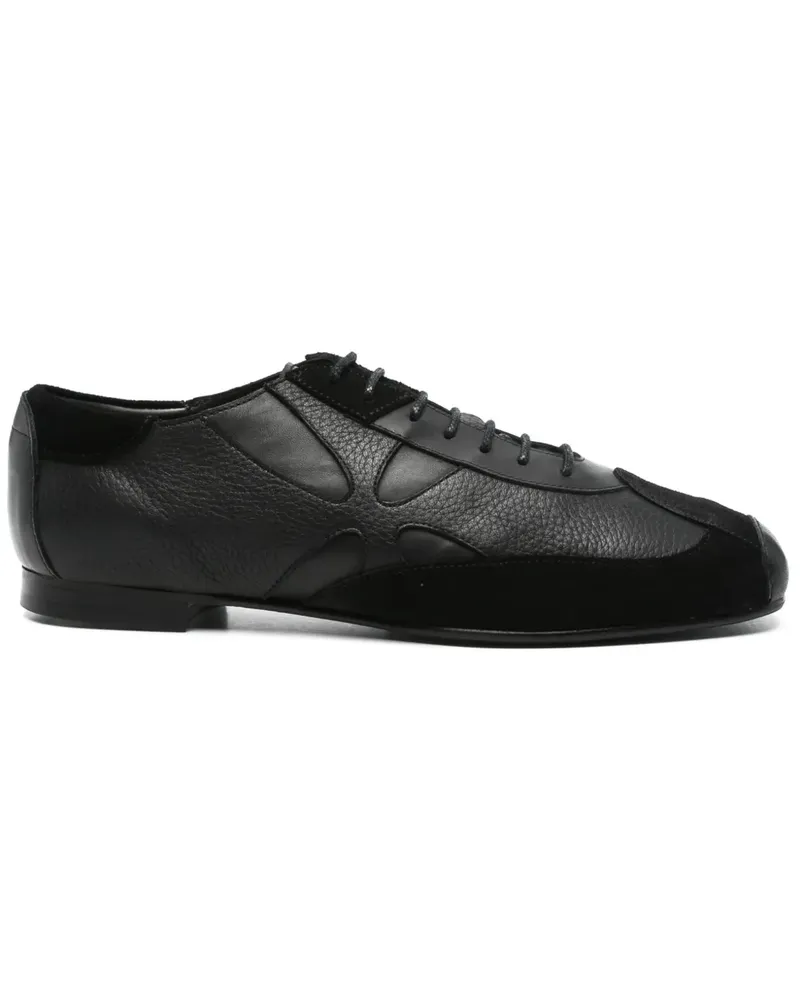 STEFAN COOKE Slashed Hybrid Derby-Schuhe - Schwarz Schwarz