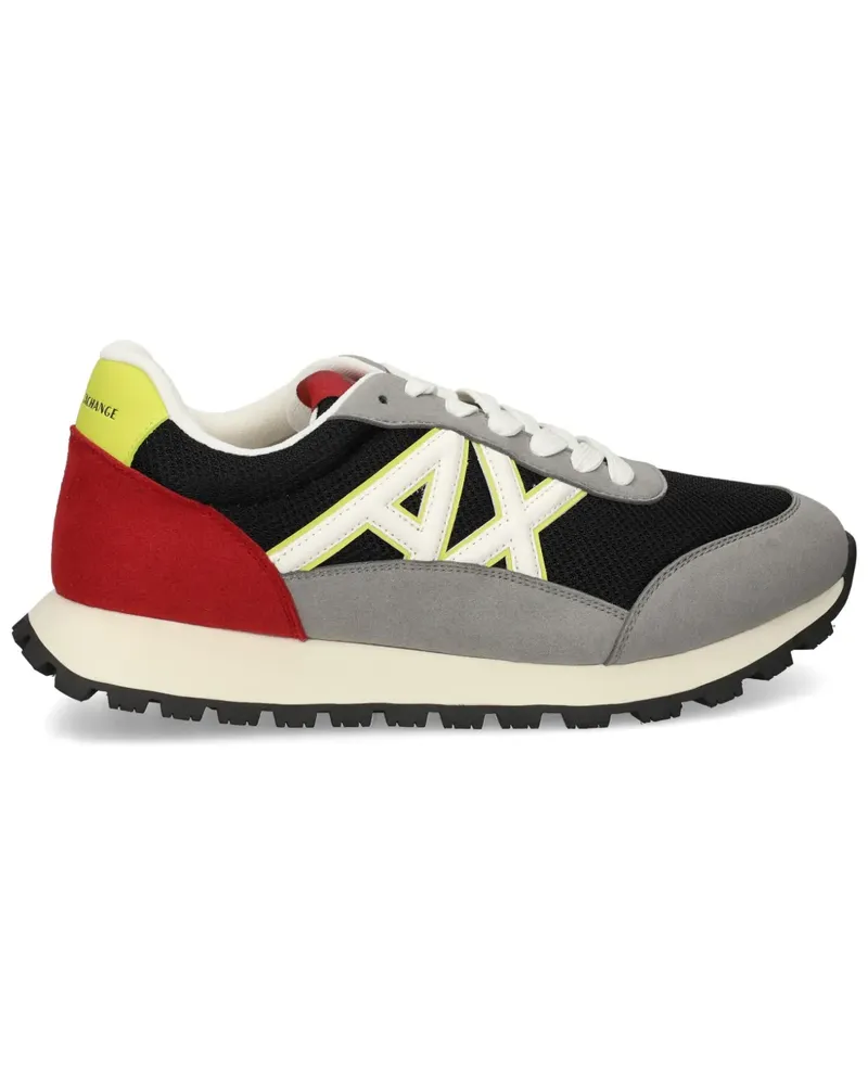 Armani Exchange Sneakers mit Mesh-Einsatz - Grau Grau