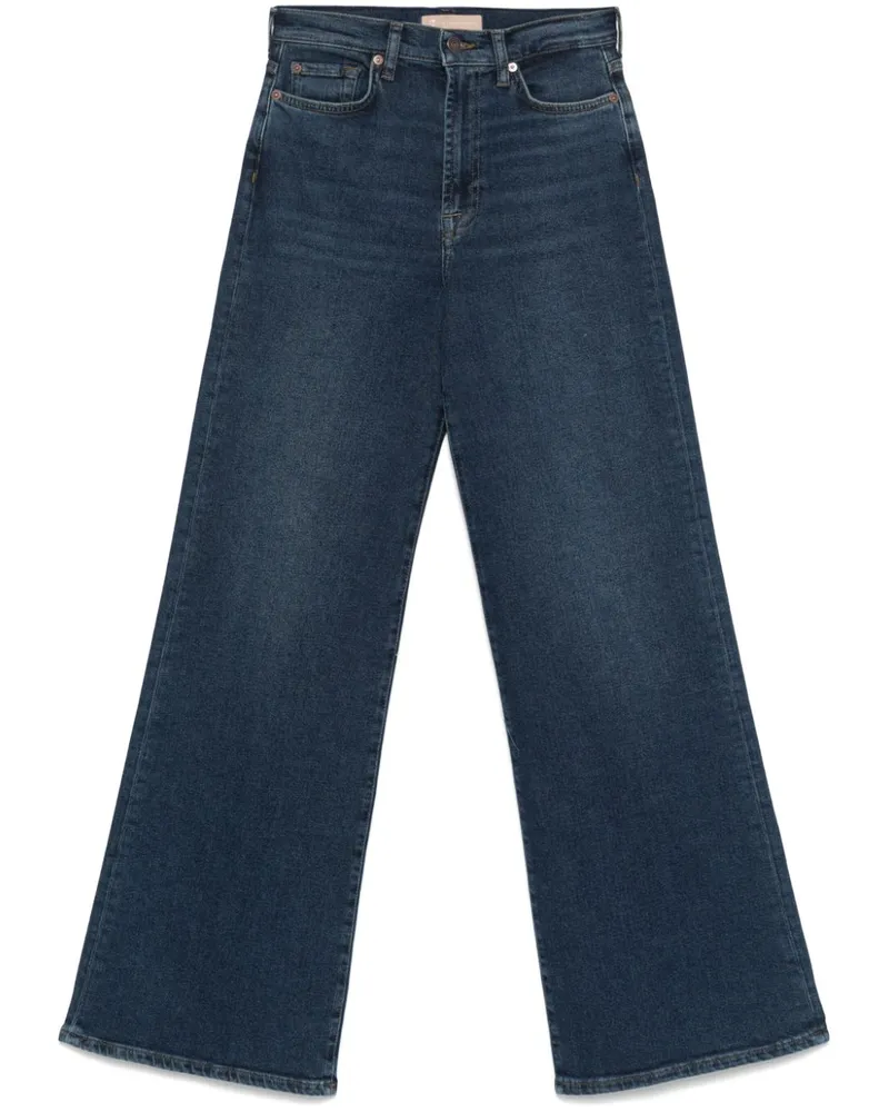 7 for all mankind Ultra High Rise Jo Jeans - Blau Blau