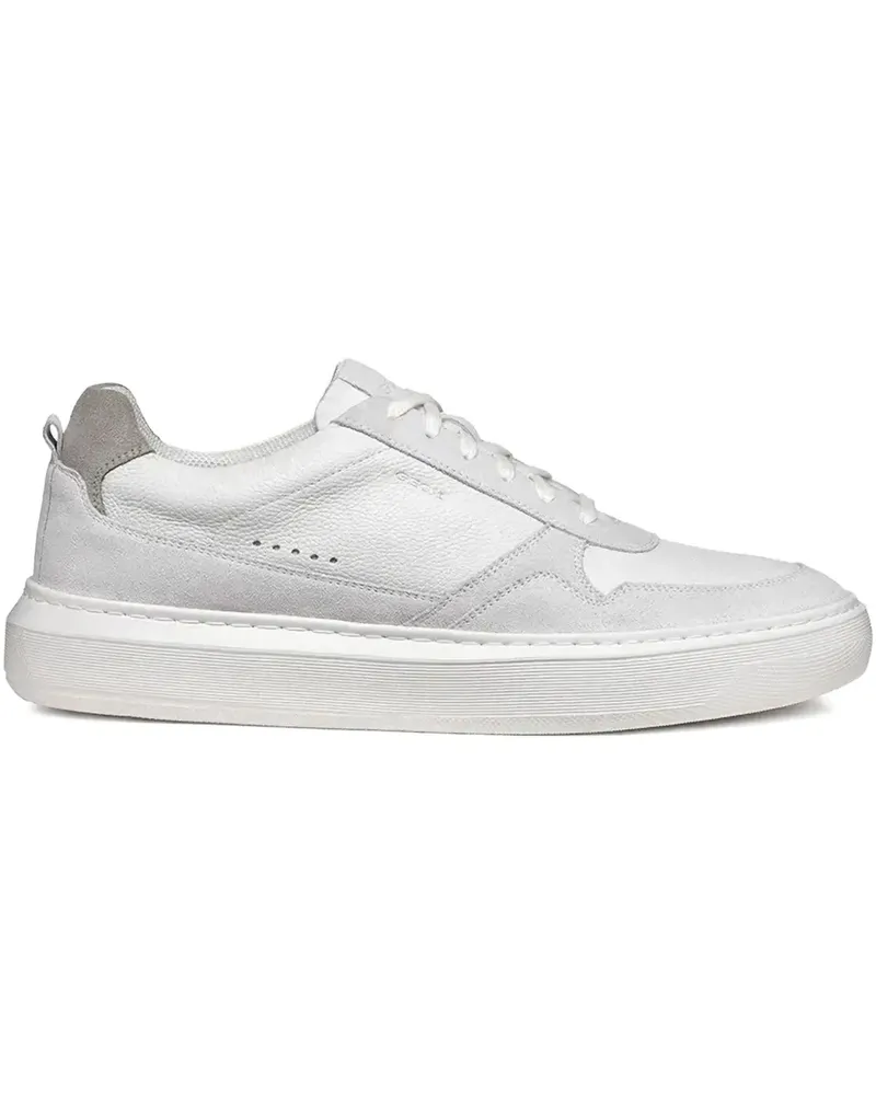 Geox Deiven Sneakers mit Einsätzen - Weiß Weiß