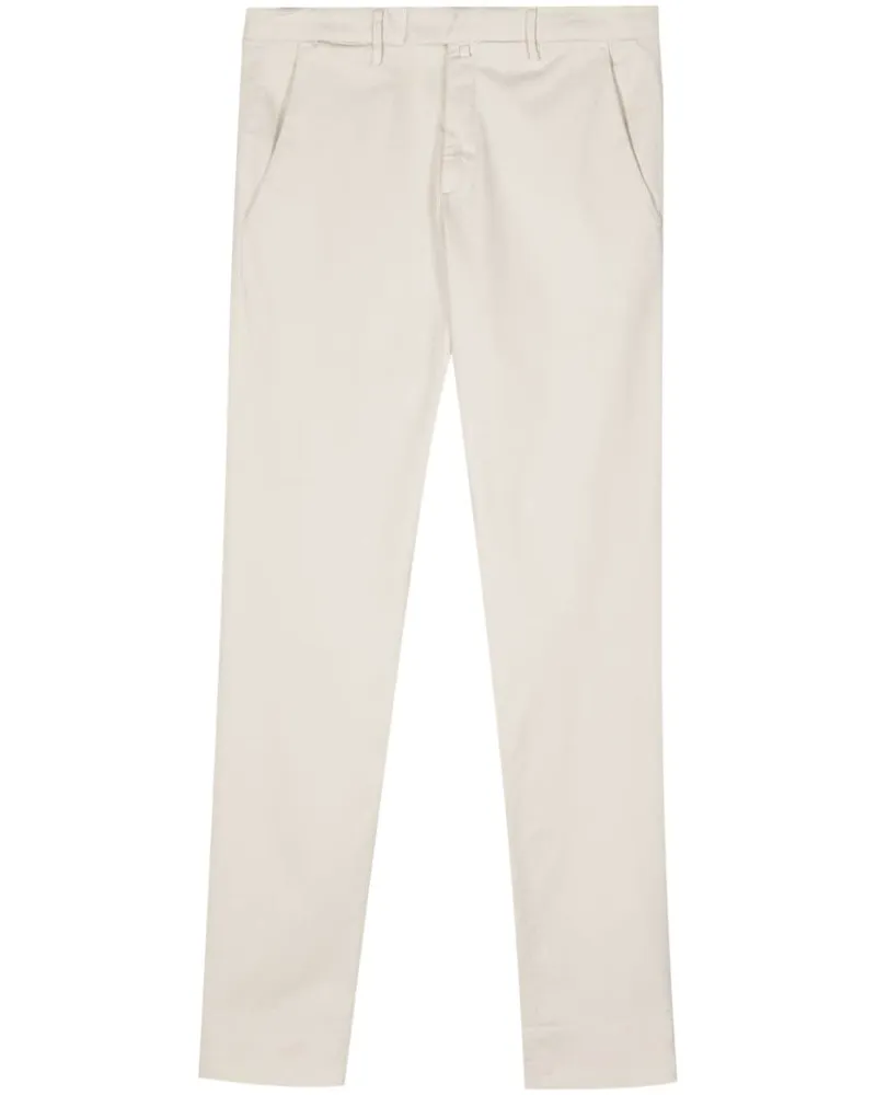 Briglia 1949 Chino mit schmalem Schnitt - Weiß Weiß