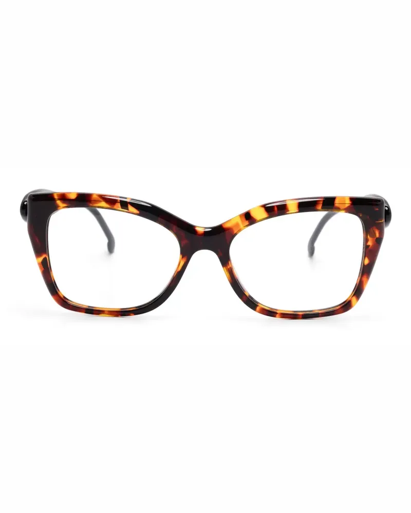 Etro Brille im Cat-Eye-Design - Braun Braun