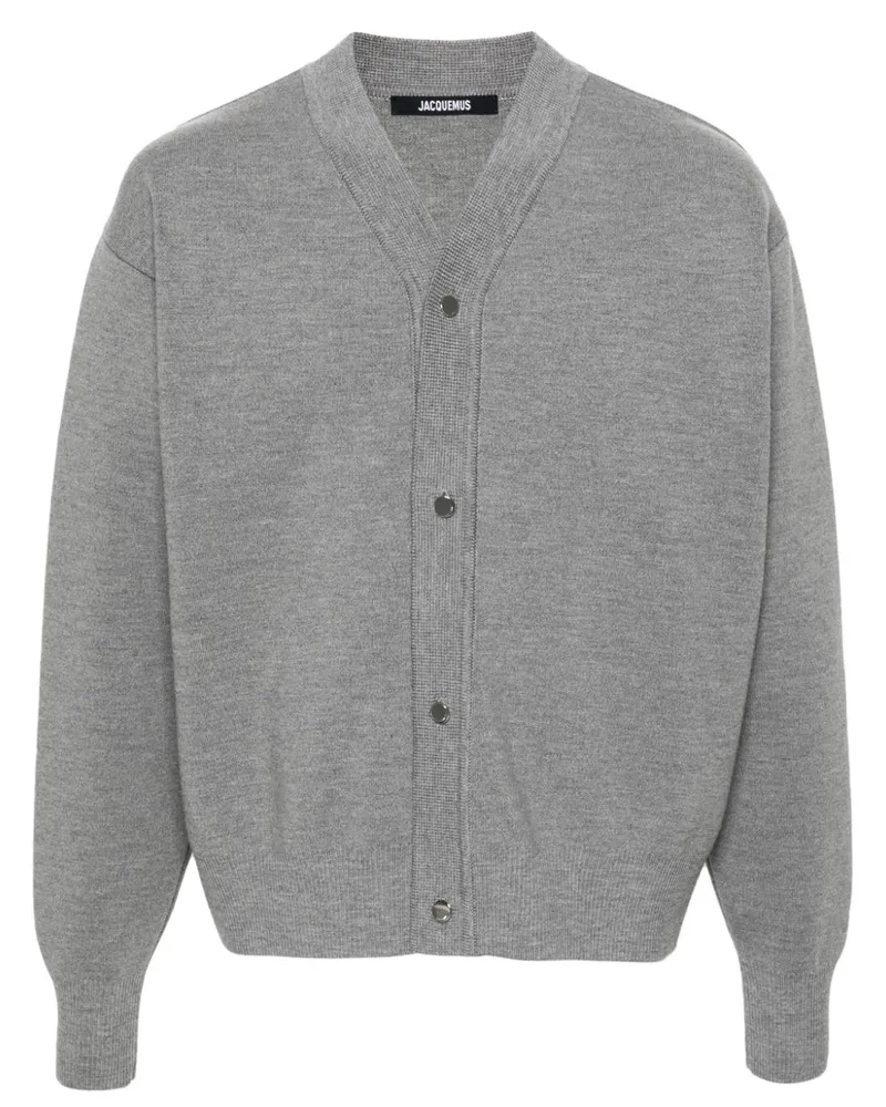 Jacquemus Geknöpfter Cardigan - Grau Grau